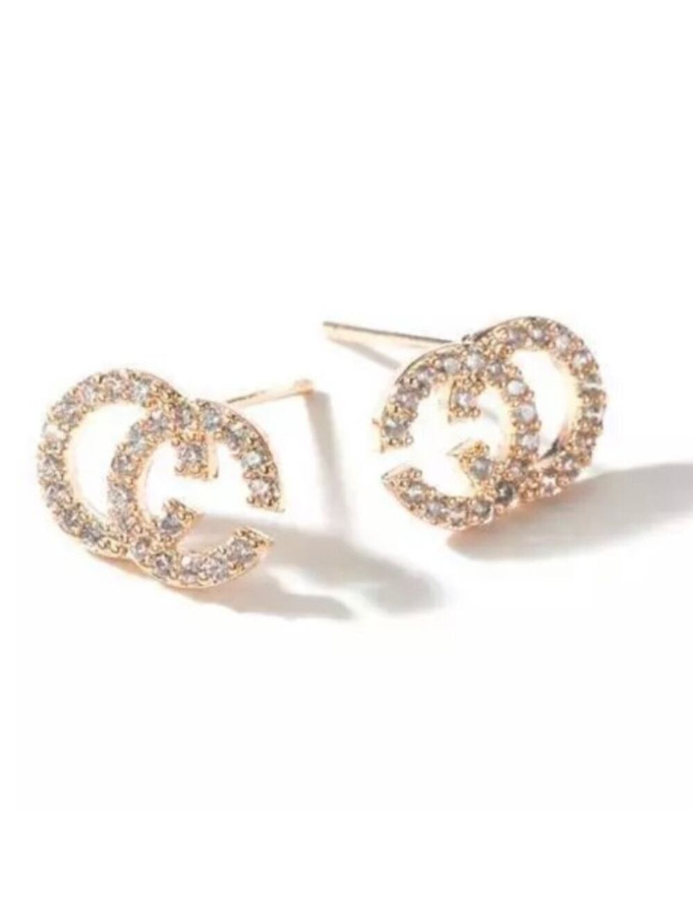 Cc Zircon Crystal Earrings